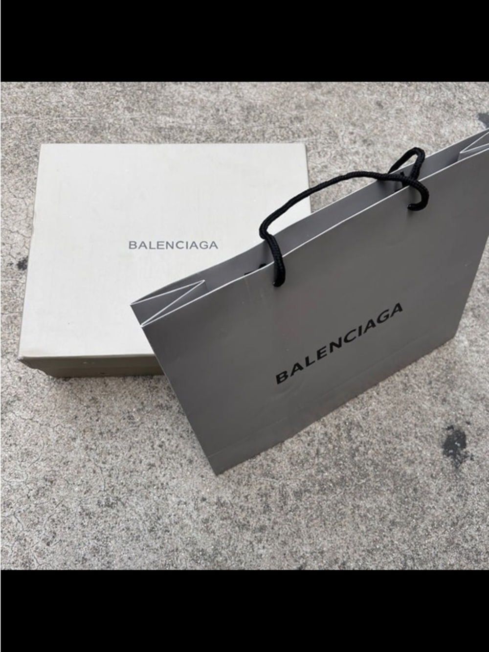 Balenciaga Black Sherpa Logo Slide Sandals - Picture 6 of 6